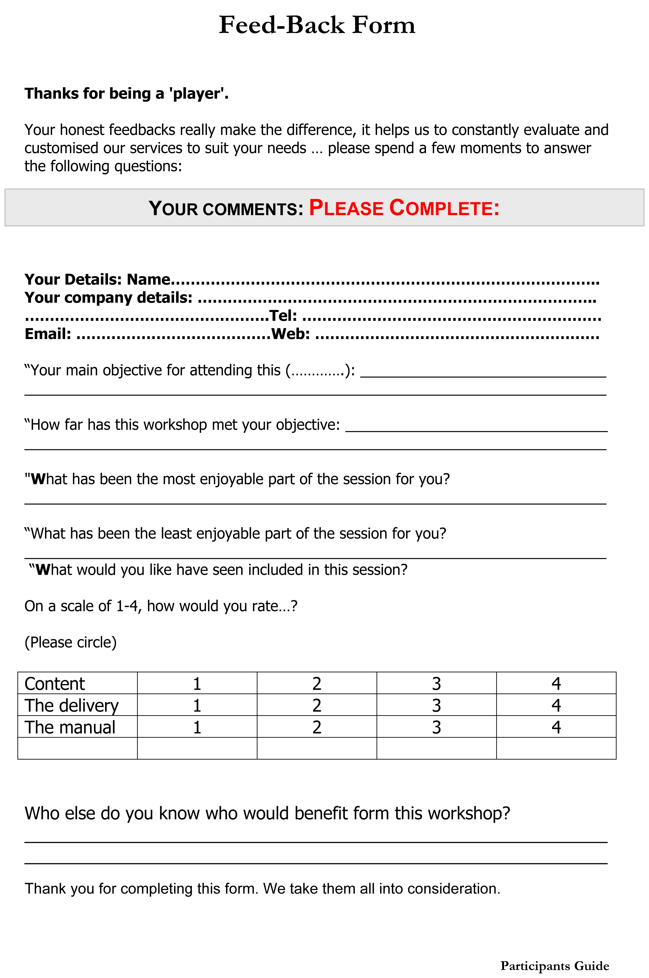 Template-for-Feed-Back-form